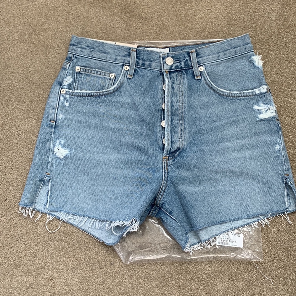 AGOLDE Dee Super Hi Rise Shorts